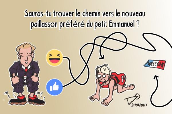 Jean-Claude Mailly (xD) VS paillasson (like)